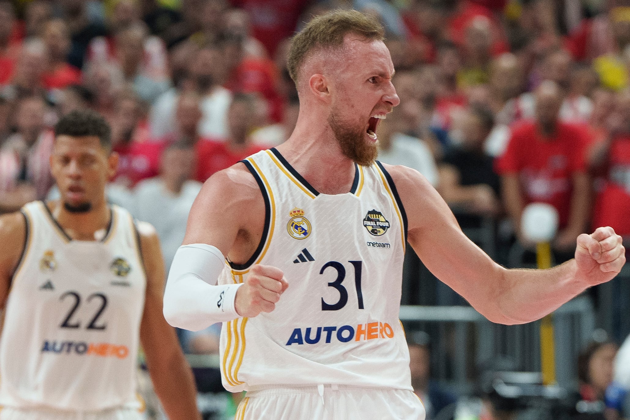 Real Madrid v Olympiacos Piraeus - Semifinal A: Turkish Airlines EuroLeague Final Four Berlin 2024