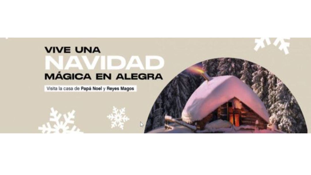 El Parque comercial y de ocio recibirá la visita de Papá Noel y los Reyes Magos