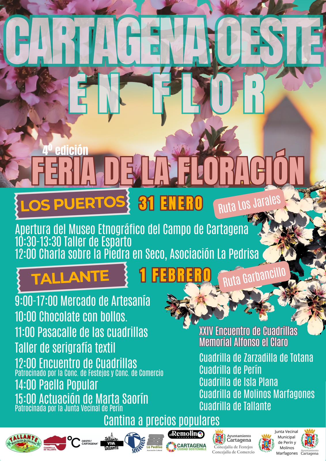 Feria de la floración 'Cartagena Oeste en flor'
