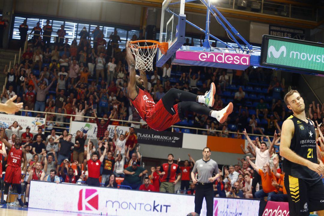 Eyenga es el jugador más veterano del vestuario tras tres temporadas en el &#039;Fernando Martín&#039;