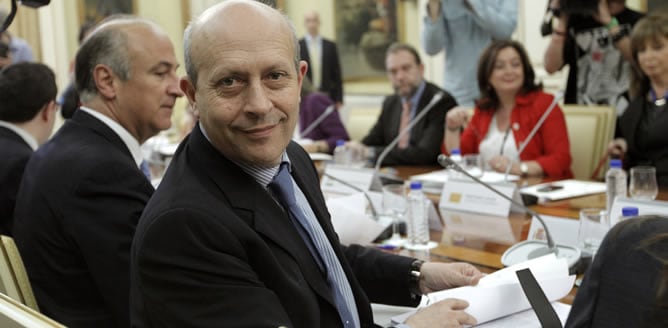 El ministro de Educación, José Ignacio Wert, ha presidido la reunión de la Conferencia Sectorial de Educación este jueves en la sede del Ministerio, en Madrid