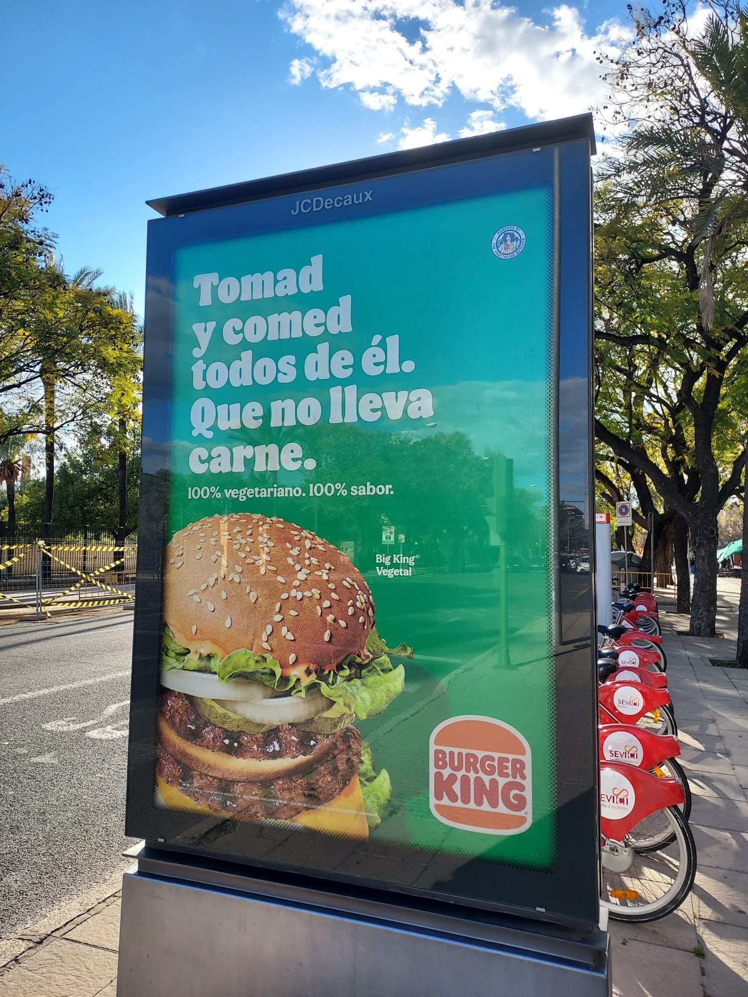 Última campaña publicitaria de Burger King.