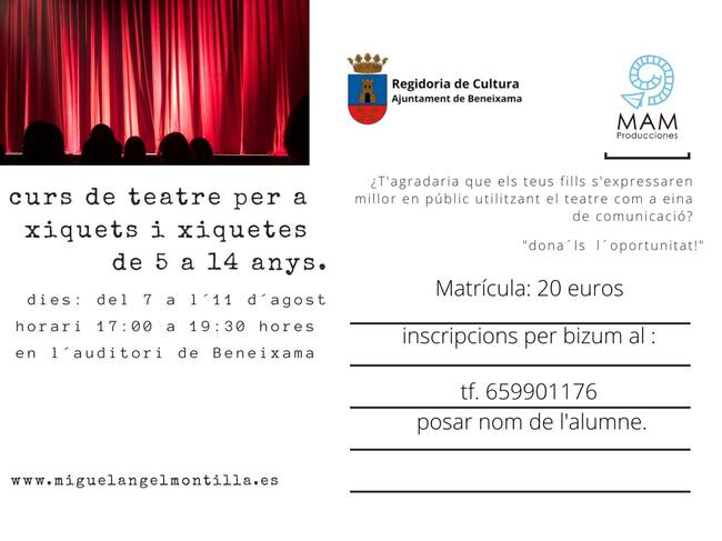 Curso de teatro