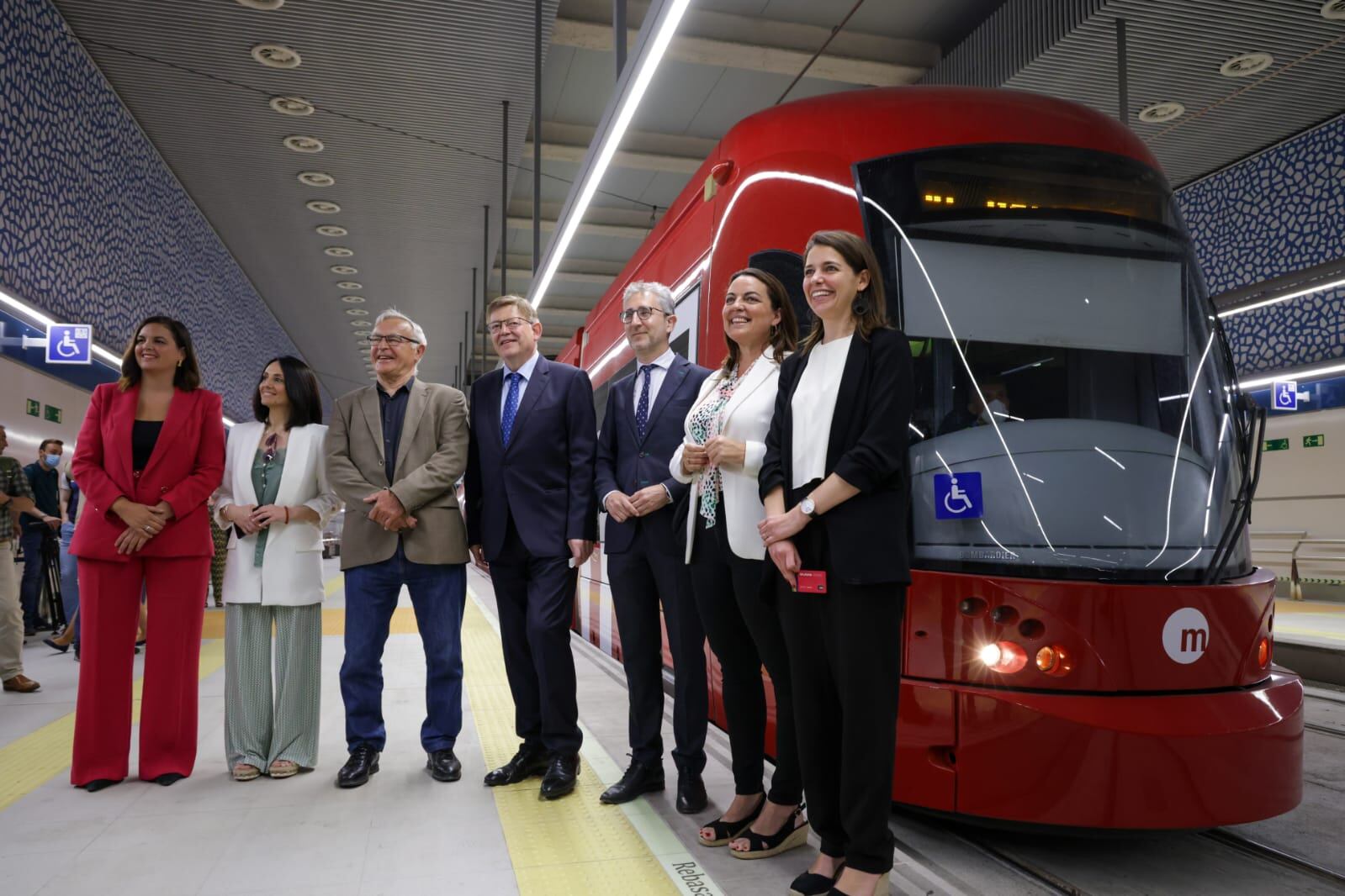 Inauguración de la L10 de Metrovalencia