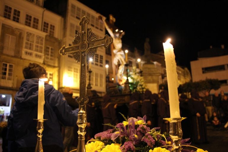 Un momento de la Semana Santa de Viveiro