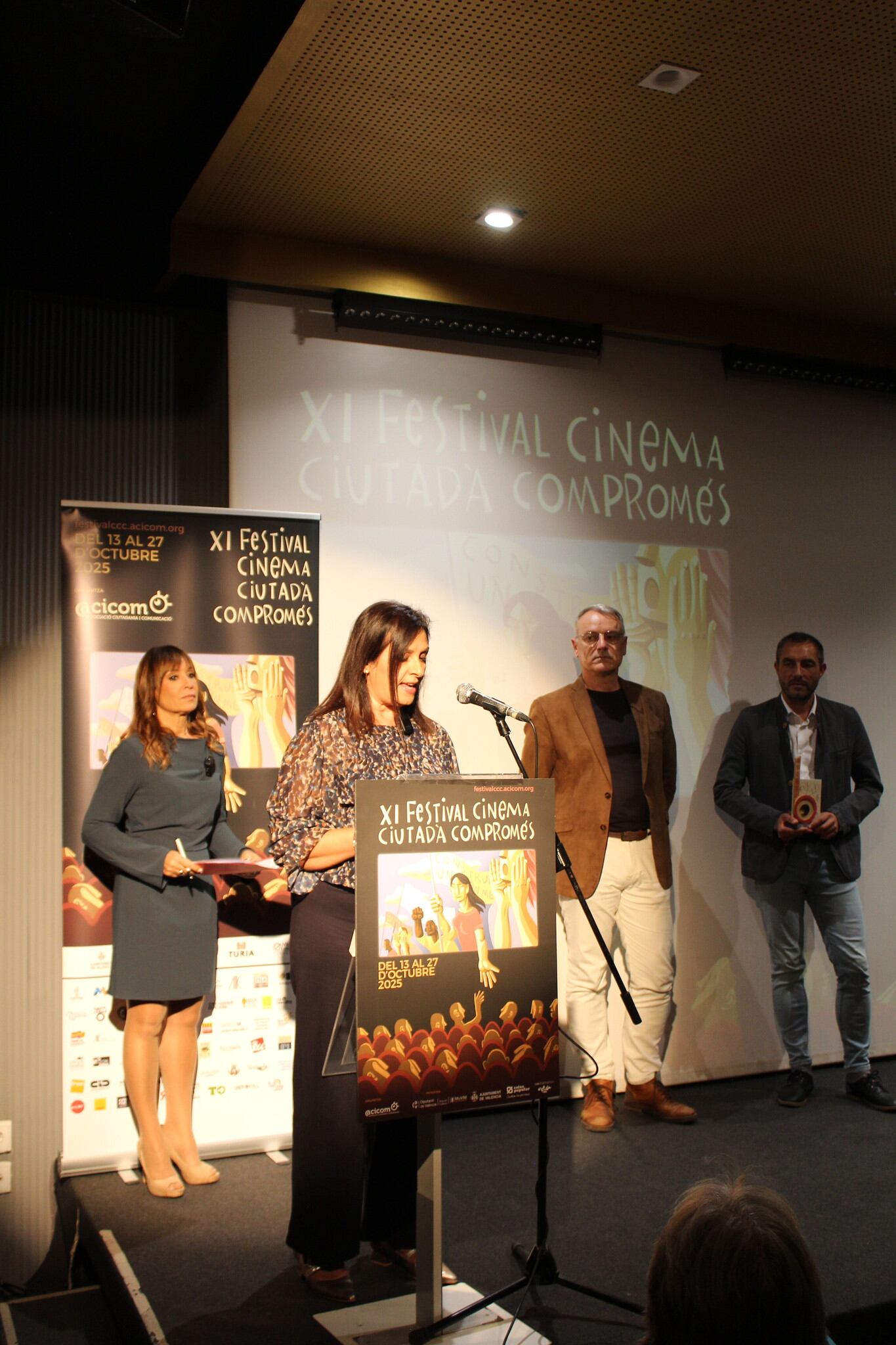 Entrega del premio del jurado