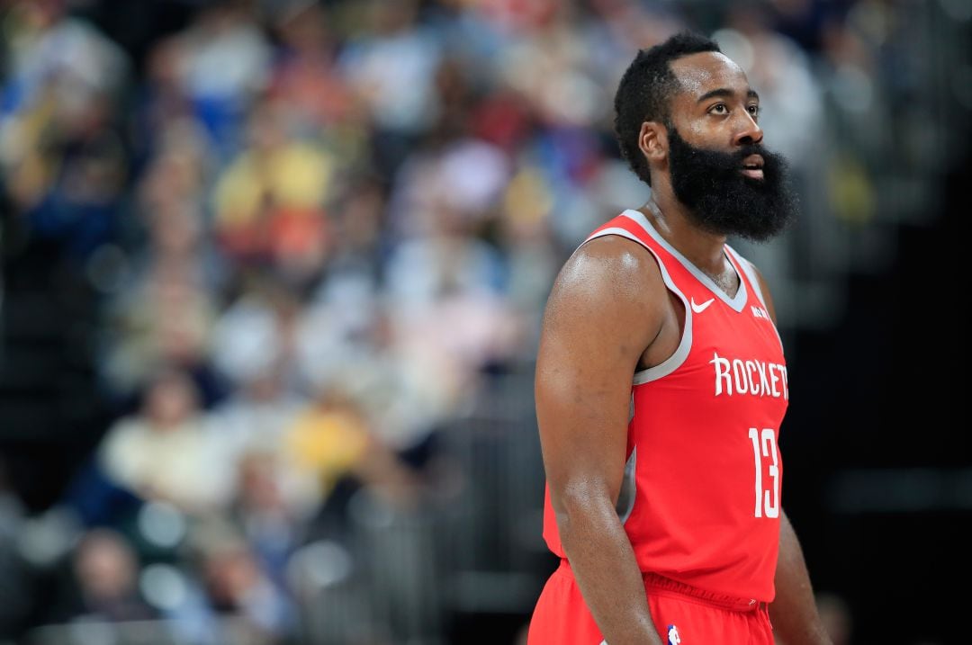 Harden, durante un encuentro