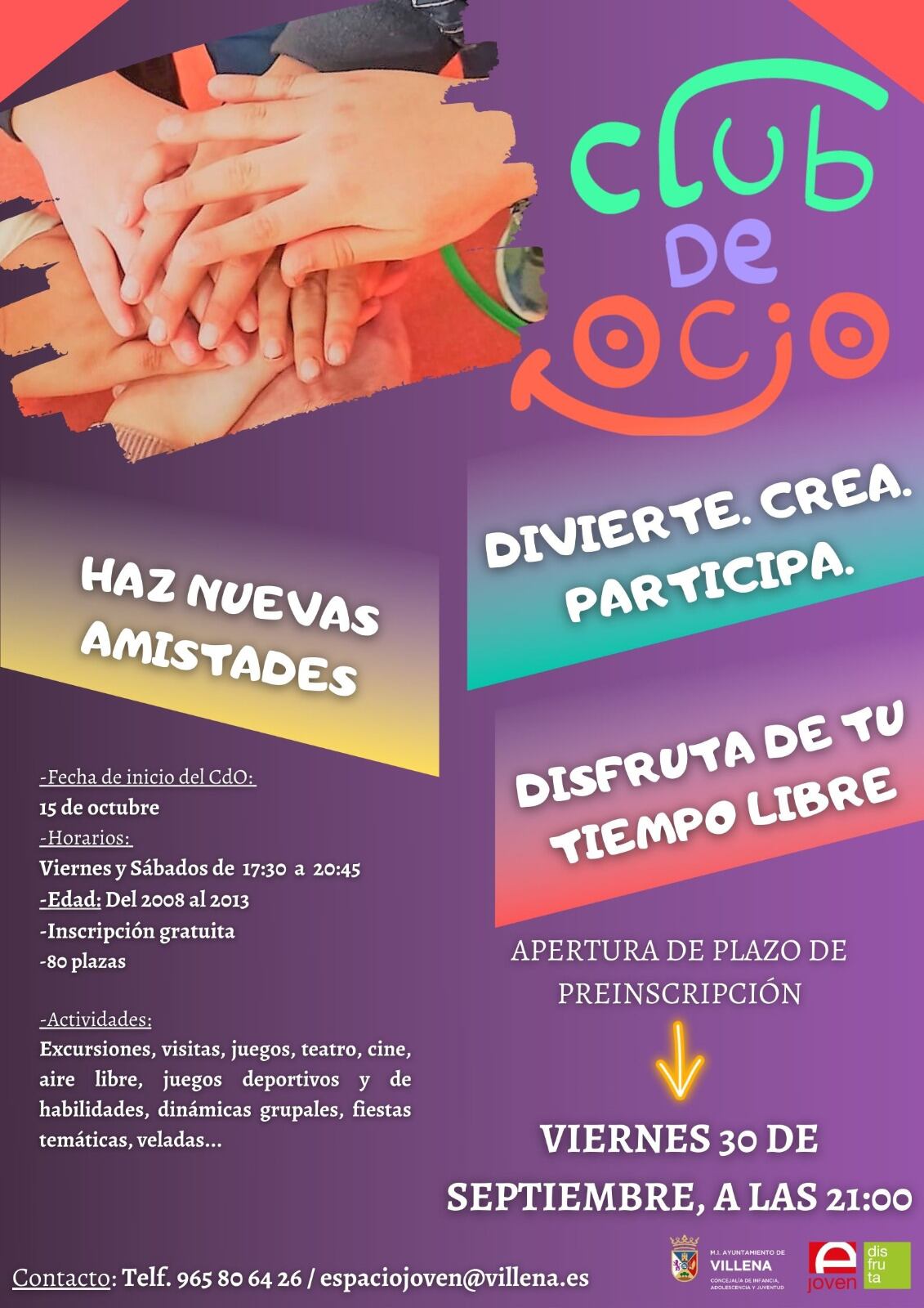 Cartel Club de Ocio