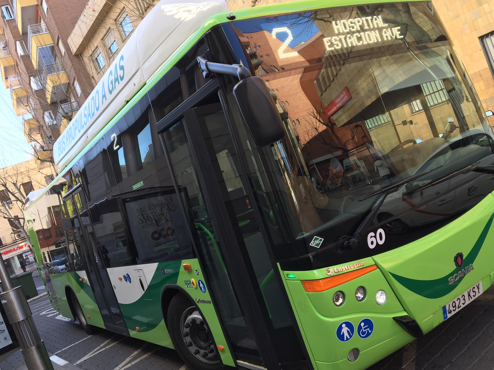 Autobús urbano en Ciudad Real