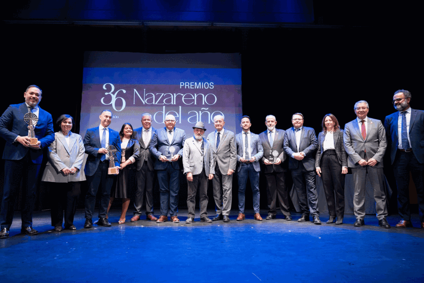 Galería de imágenes de la gala de premios 'Nazareno del año' 2024