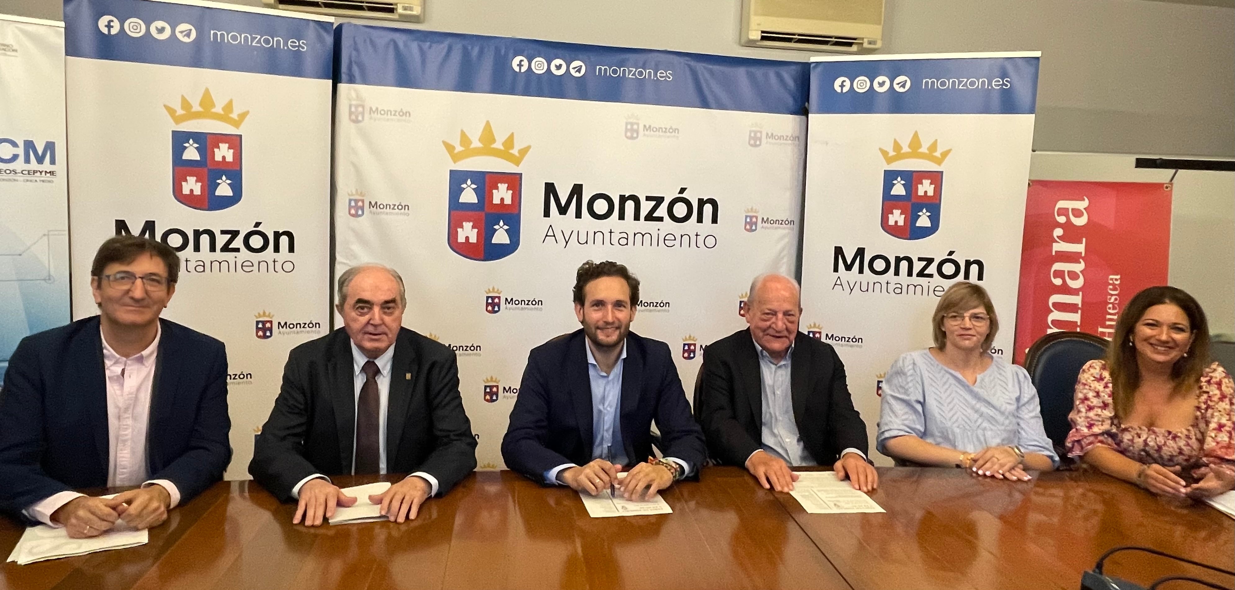 Presentación de la Feria de Empleo y FP Dual de Monzón