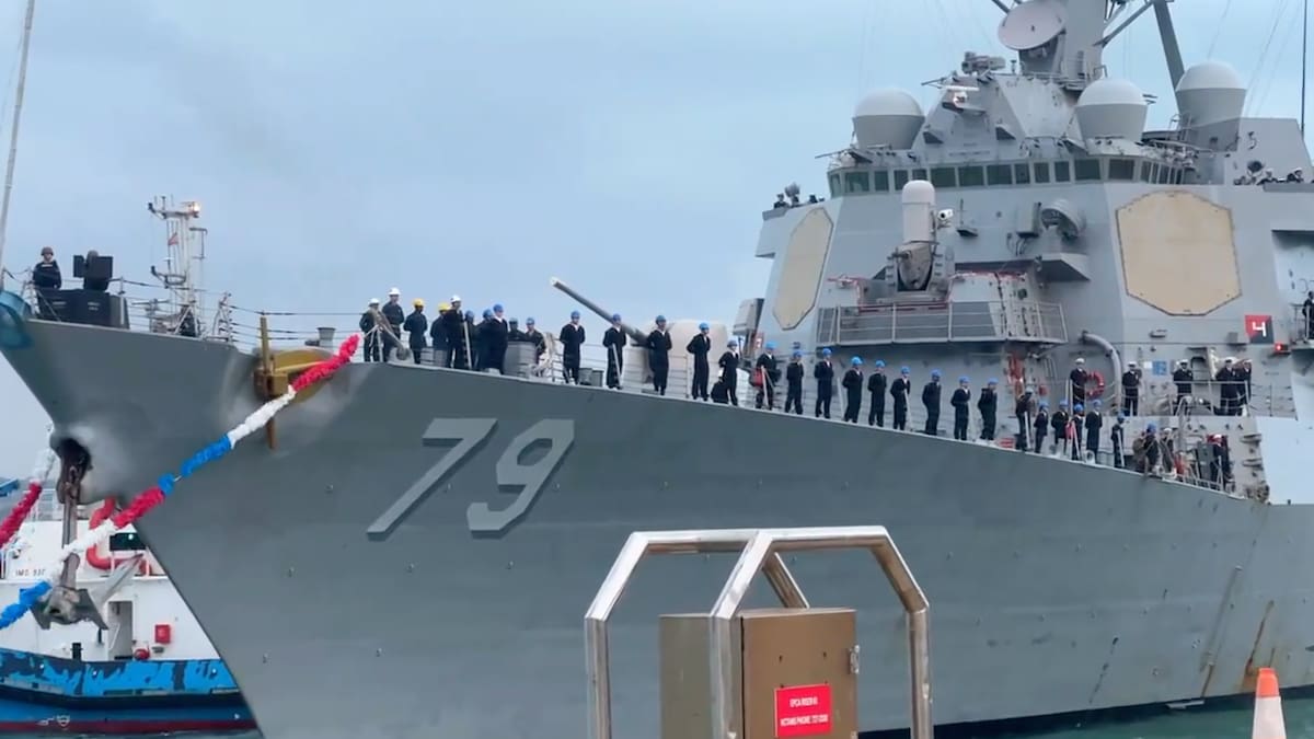 Atraca en la base de Rota el quinto buque norteamericano destinado al Escudo Antimisiles de la OTAN