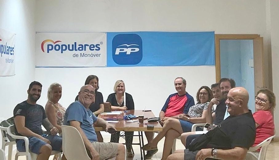 Reunión comité ejecutivo PP Monóvar