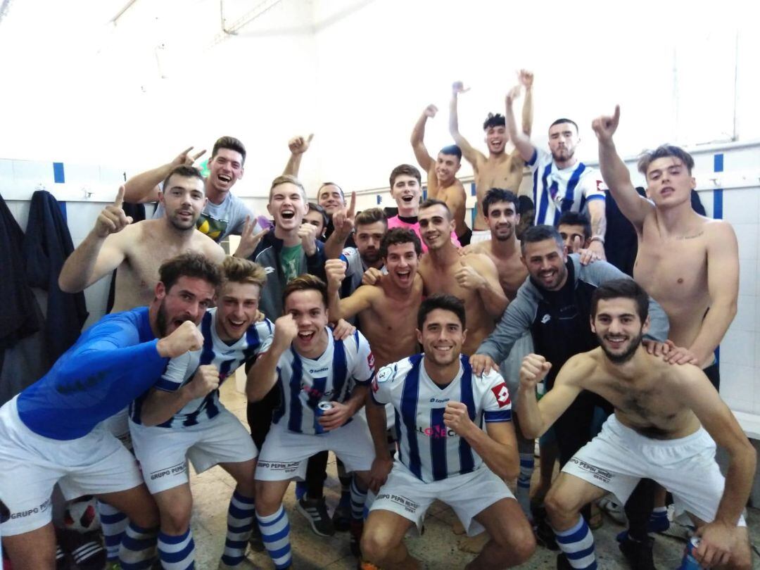 El Riba, después de un partido de esta campaña