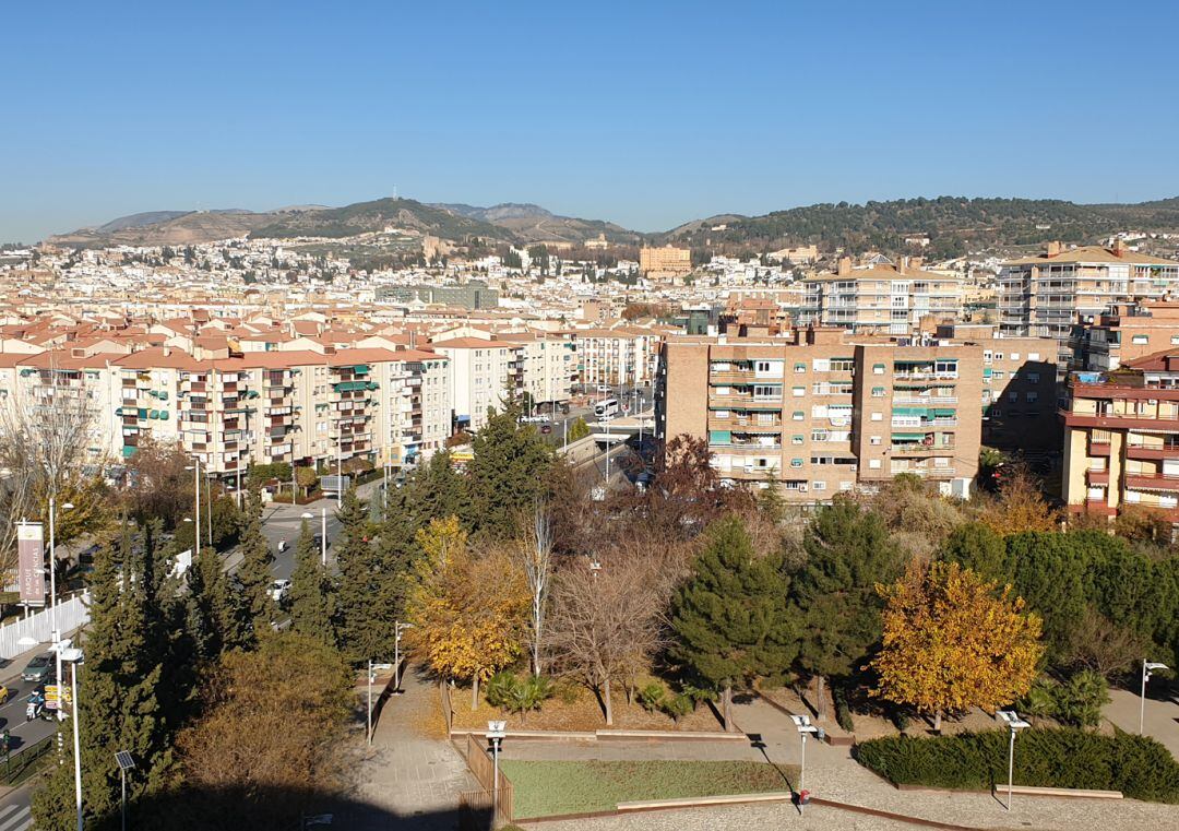 Vista general de la ciudad de Granada