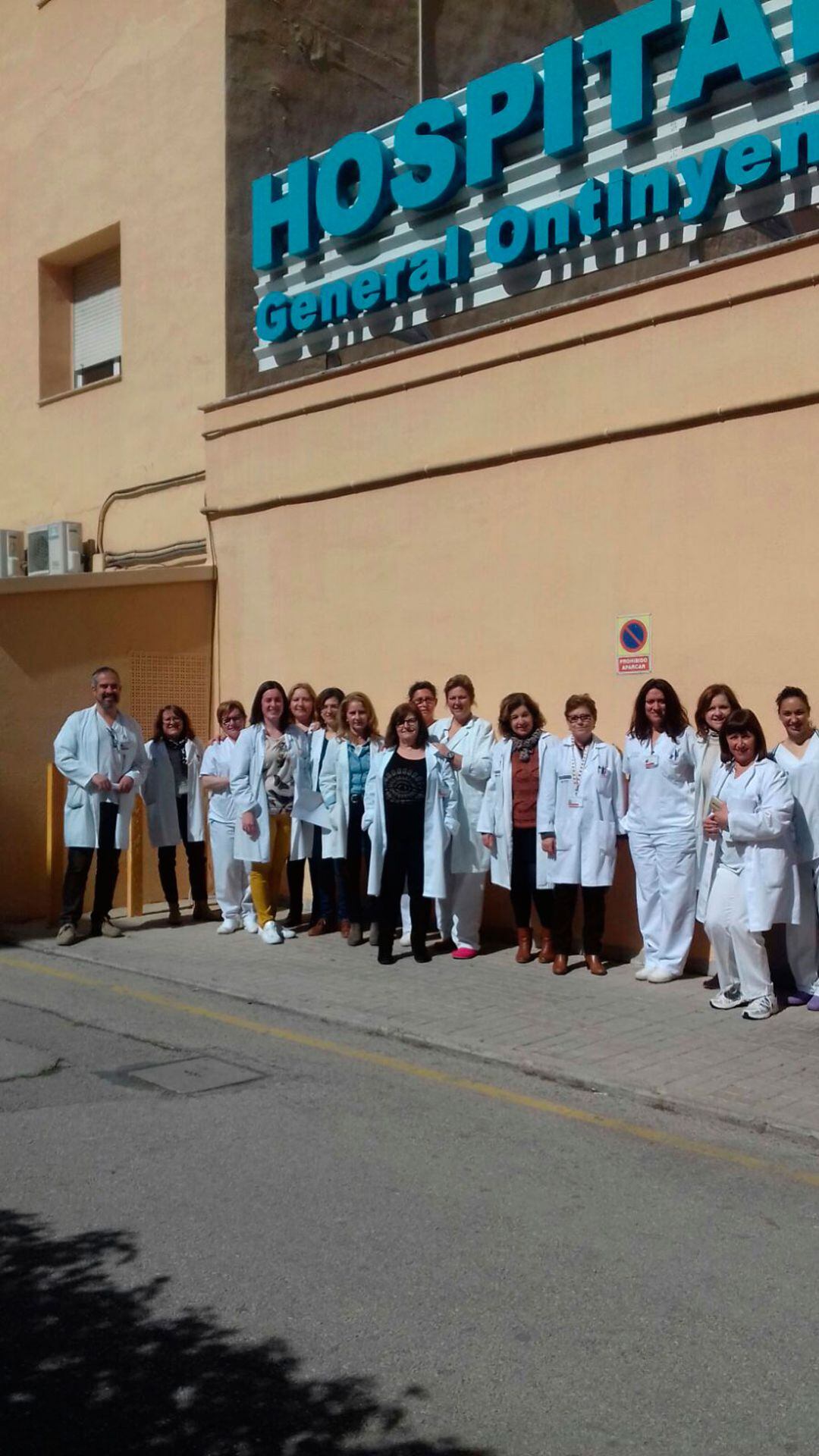 Foto d&#039;arxiu dels professionals de l&#039;hospital General d&#039;Ontinyent