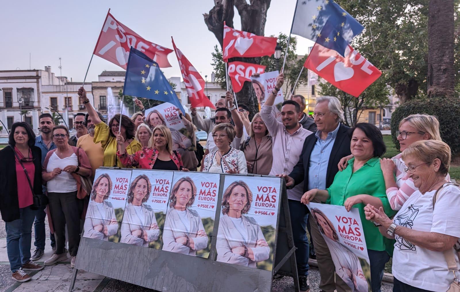 Inicio de la campaña electoral del PSOE de Jerez