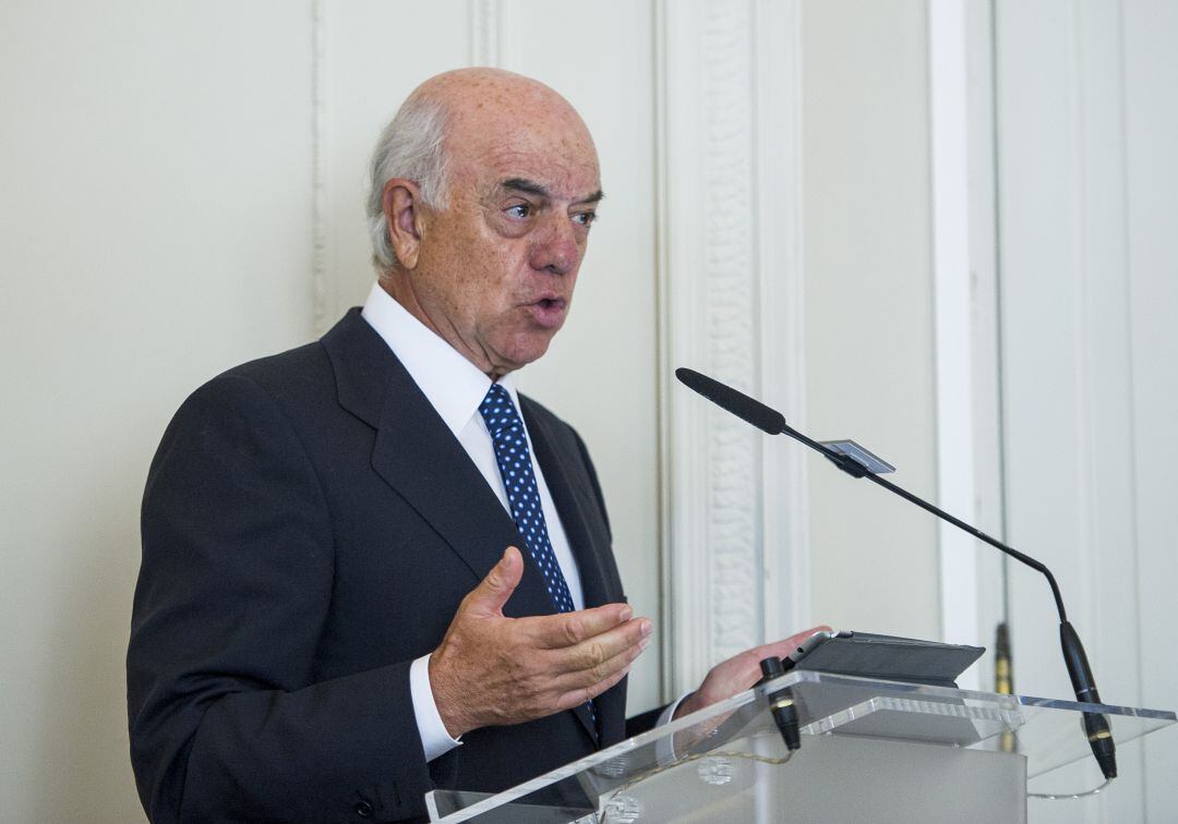 El expresidente del BBVA, Francisco González