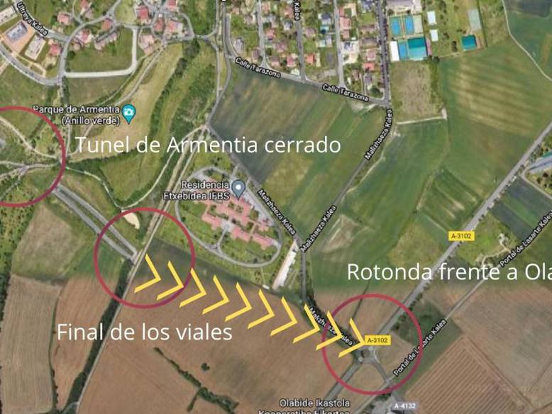 Los túneles de Armentia que llevan a ninguna parte