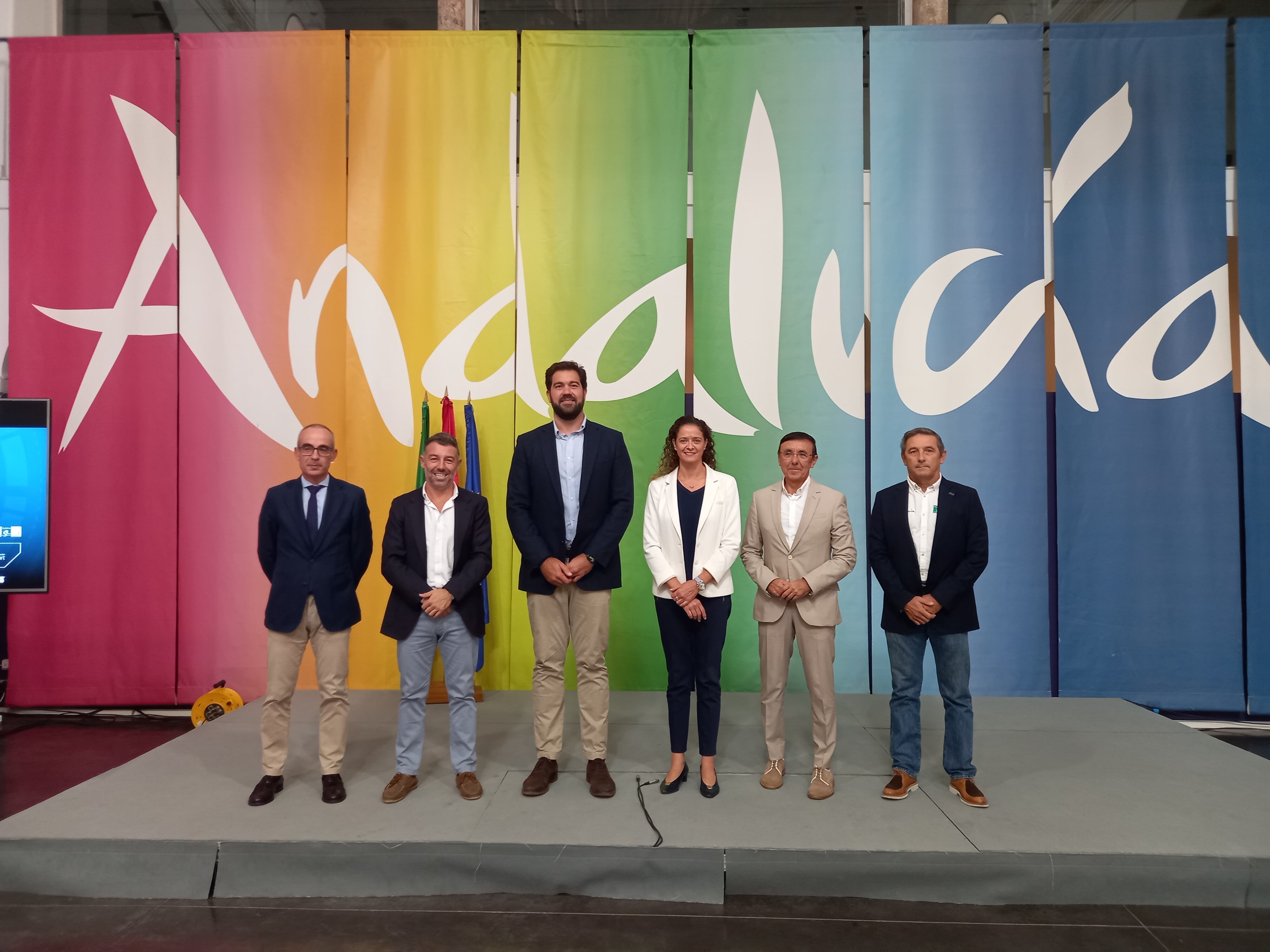 La sede de la Empresa Pública para la Gestión del Turismo y el Deporte de Andalucía en Málaga acogió este miércoles la presentación del Test Event