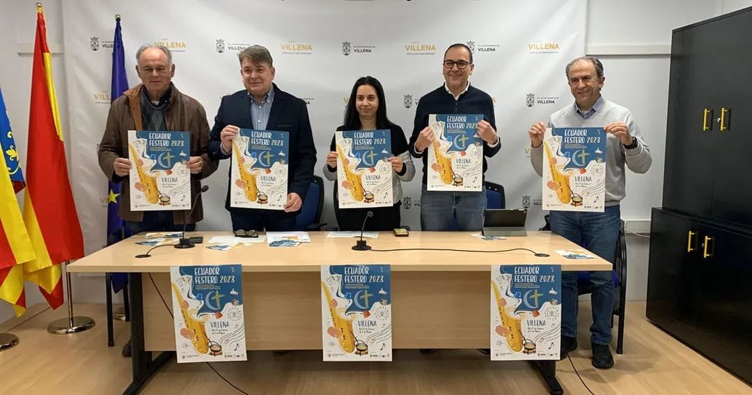 Presentación de los actos del Ecuador Festero