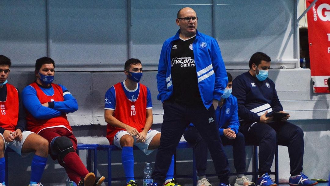 Jesús Azurmendi durante un partido