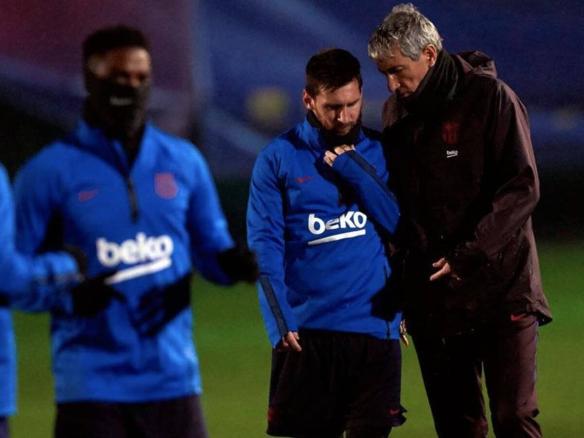 La forta discussió Setién-Messi: "Si no te gusta, ahí tienes la puerta"