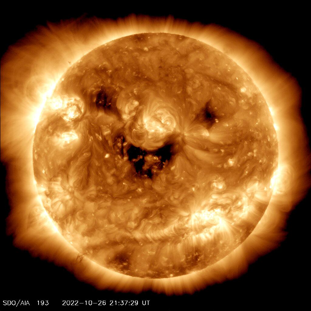 La NASA registra el rostro del Sol.