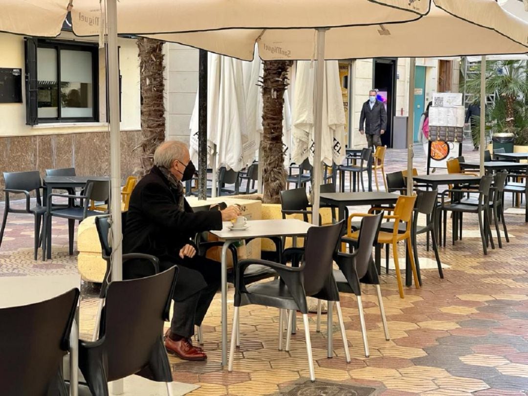 Terraza en el centro de València