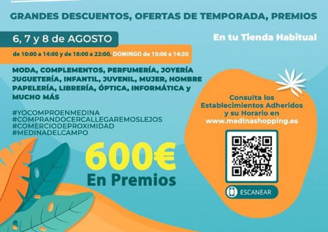 Comprar en Medina del Campo a primeros de agosto tiene premio