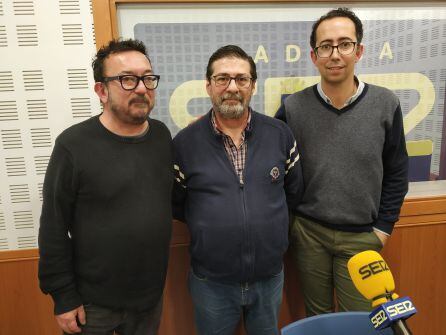 Juanjo Fernández Palomo, Carlos García Merino y José María Martín.