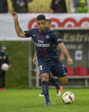 El jugador del PSG Ben Arfa.