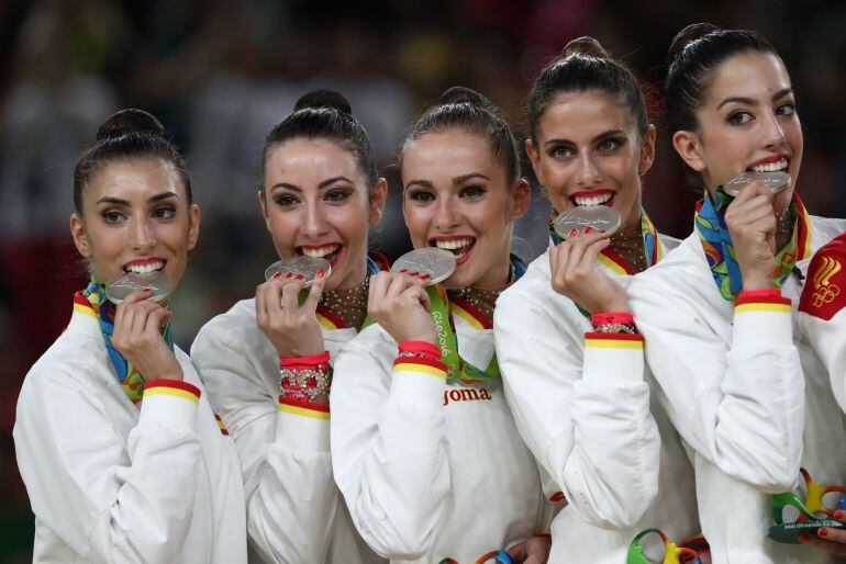 El quinteto español muerde su medalla de plata