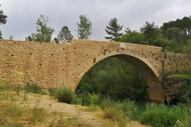 Aspecto del puente del Chantre tras la restauración.