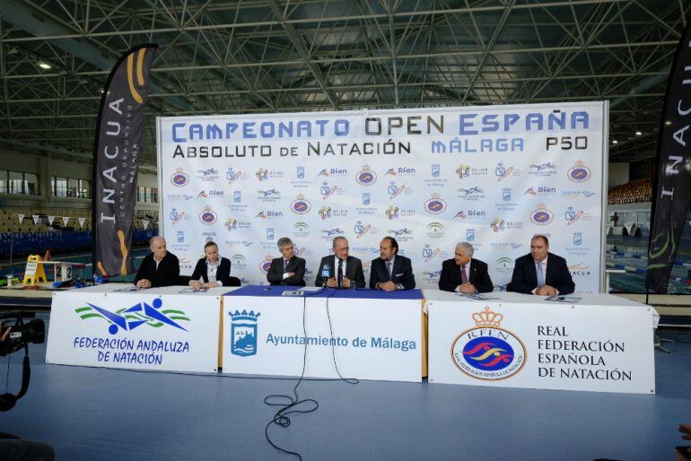 Presentación del Campeonato de España de natación