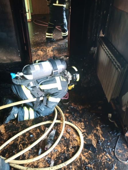 Incendio en el ayuntamiento de San Miguel del Pino