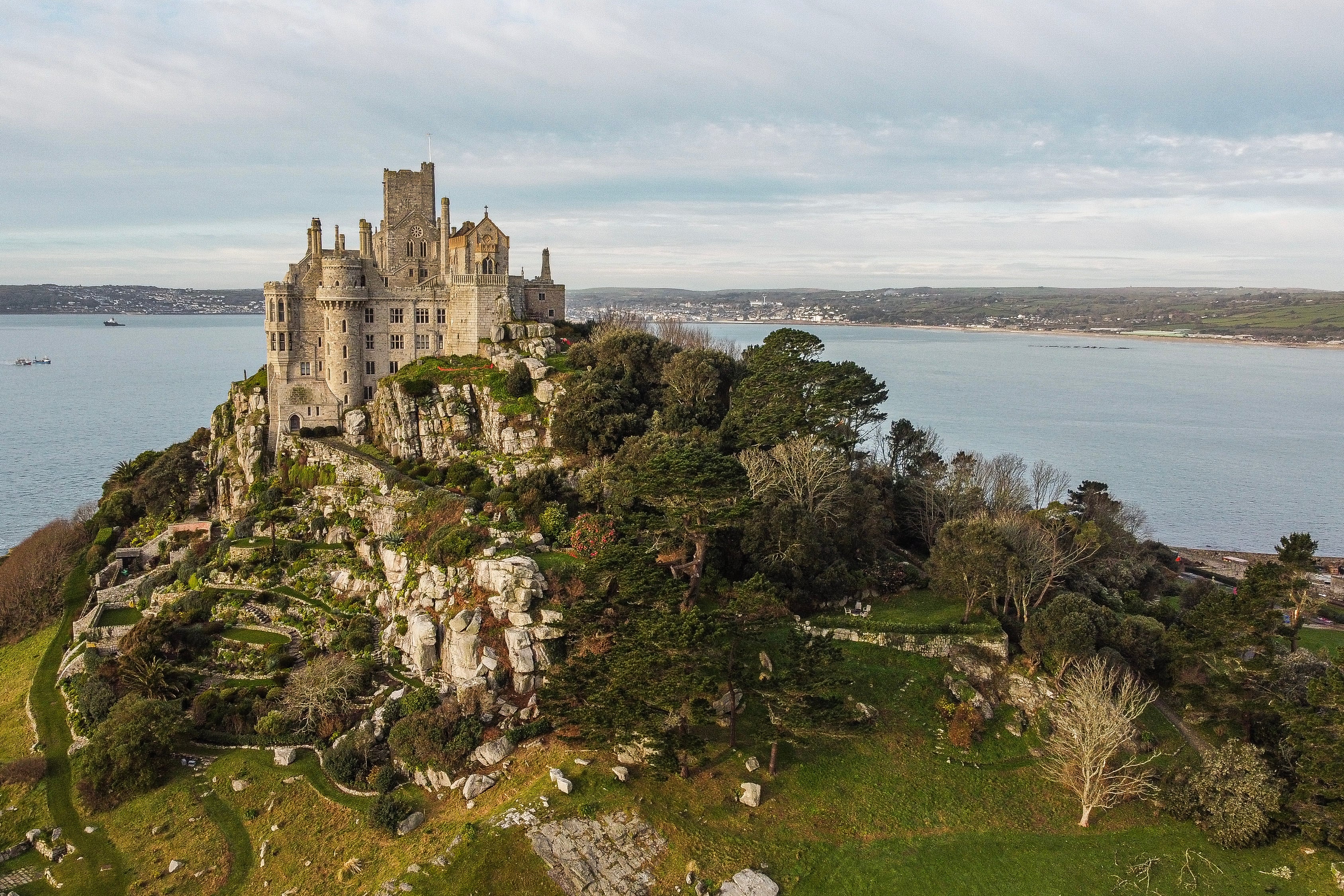 Los jardines de St Michael’s Mount (Photo by Hugh Hastings/Getty Images)