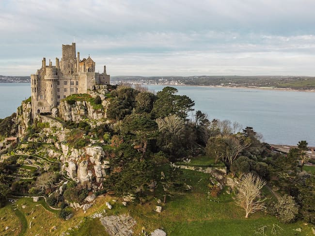 Los jardines de St Michael’s Mount (Photo by Hugh Hastings/Getty Images)