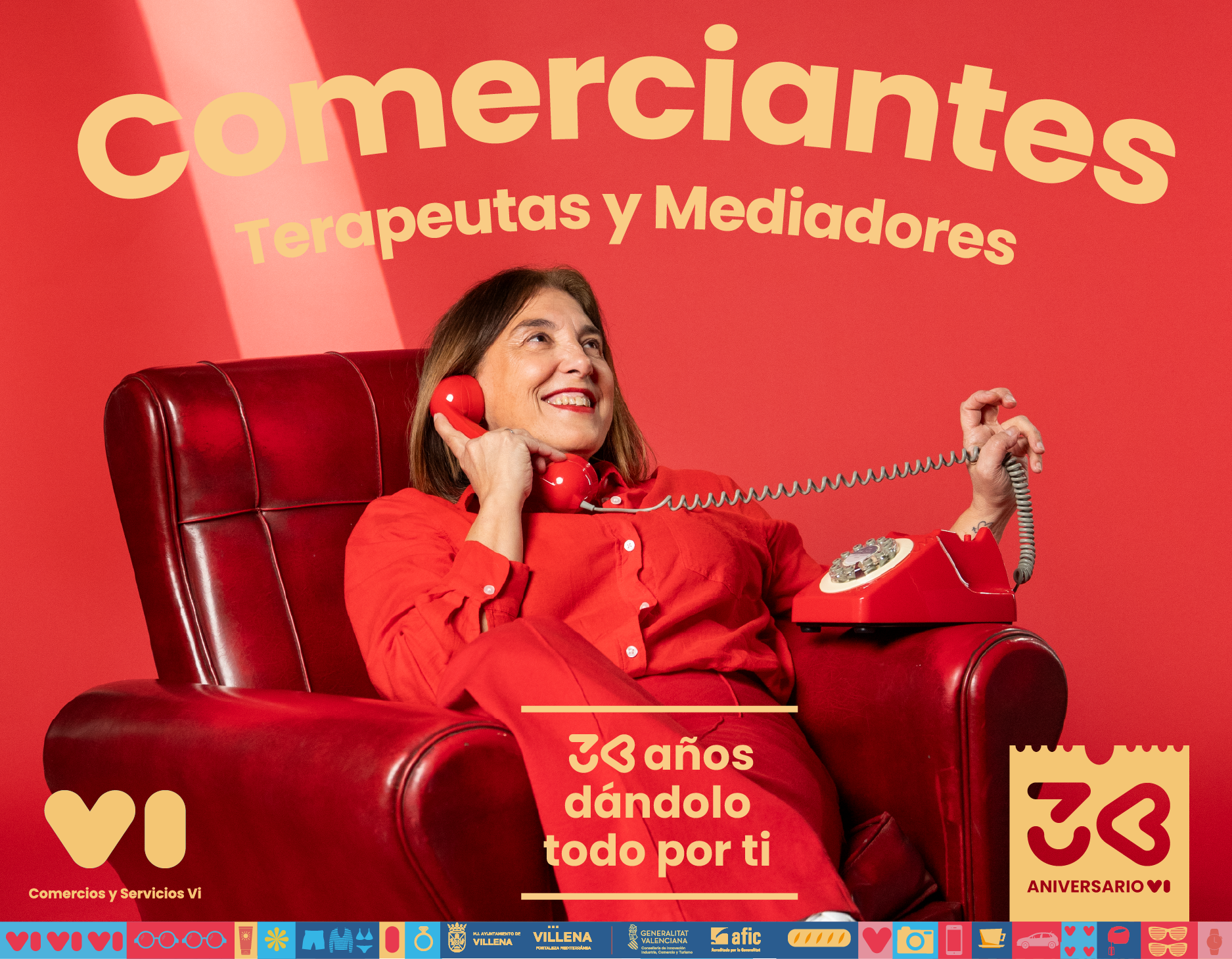 El comercio de Villena, dándolo todo