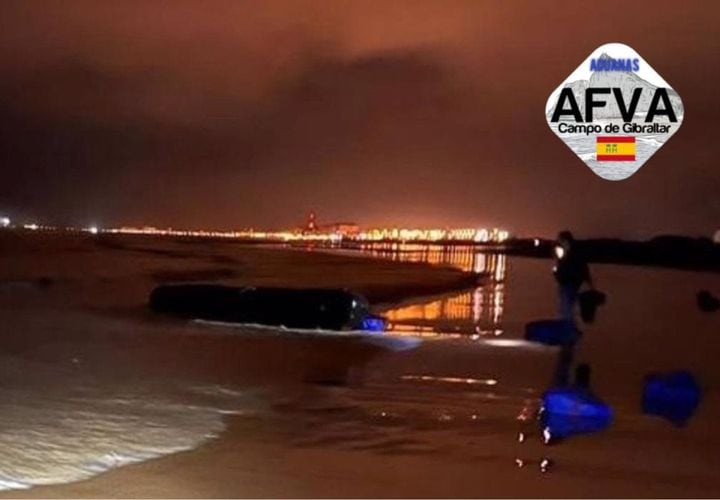 Aparición de la narcolancha