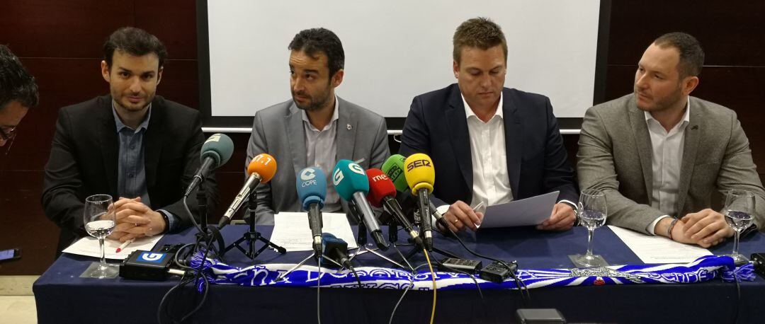 Cascallar y su equipo