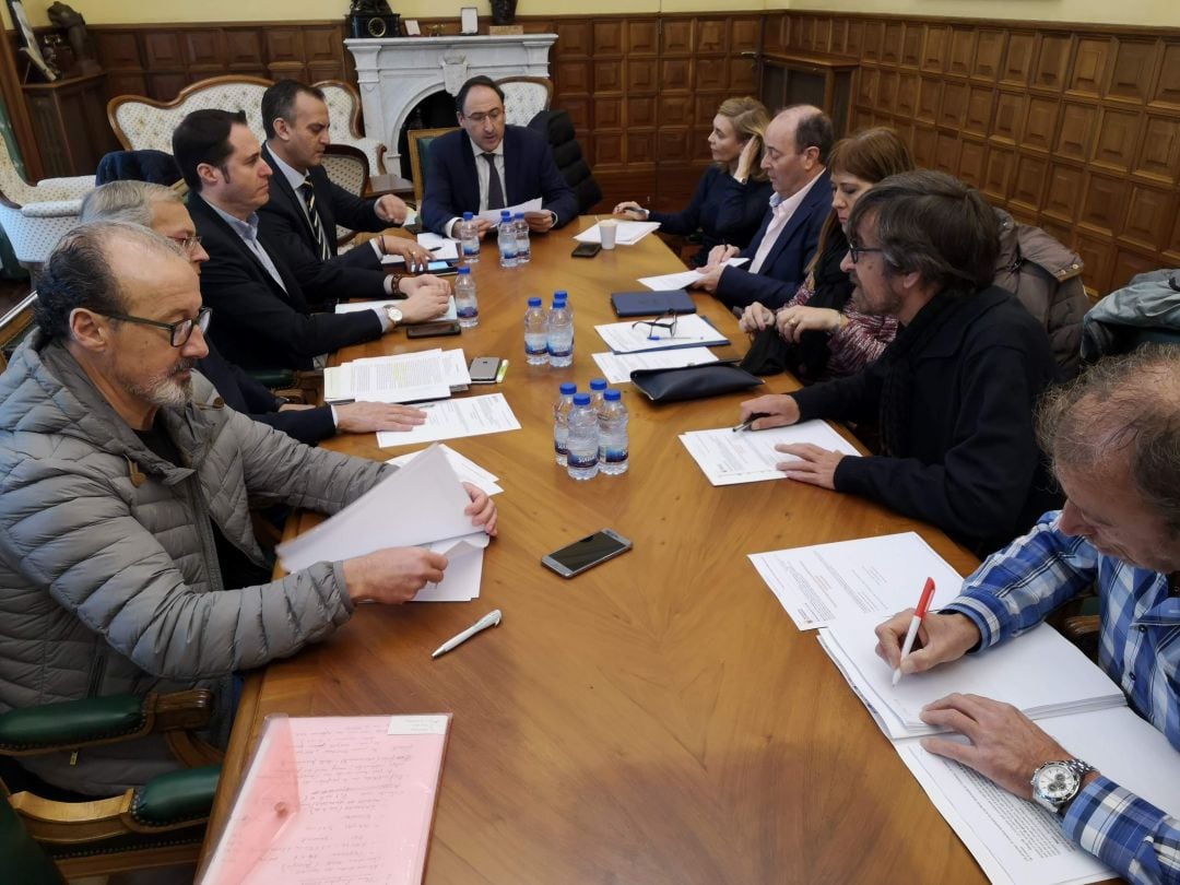 Reunión del Consejo de Diálogo Social de Palencia