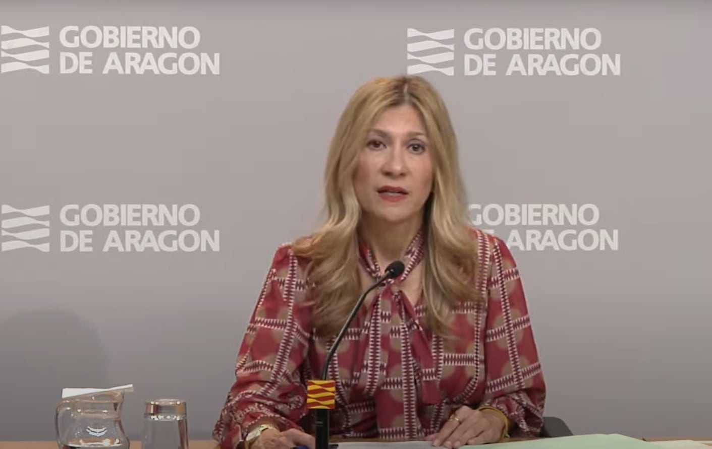 Mar Vaquero, portavoz del Gobierno de Aragón