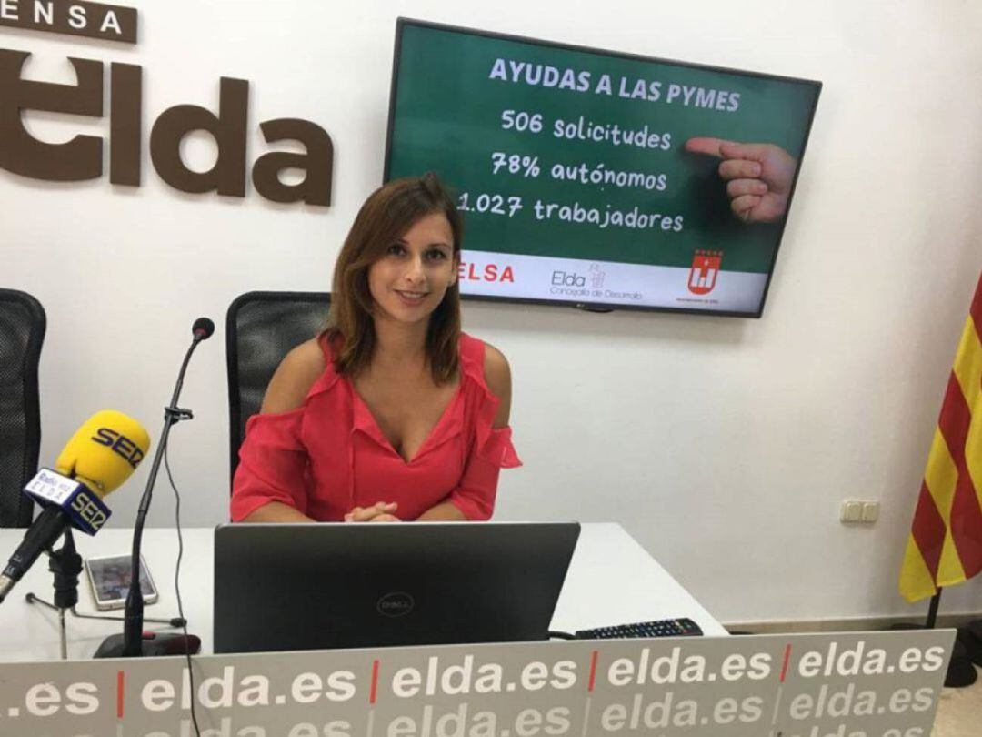 Silvia Ibáñez, edil de Industria de Elda