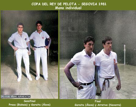 Garaita en la semifinal y en la final