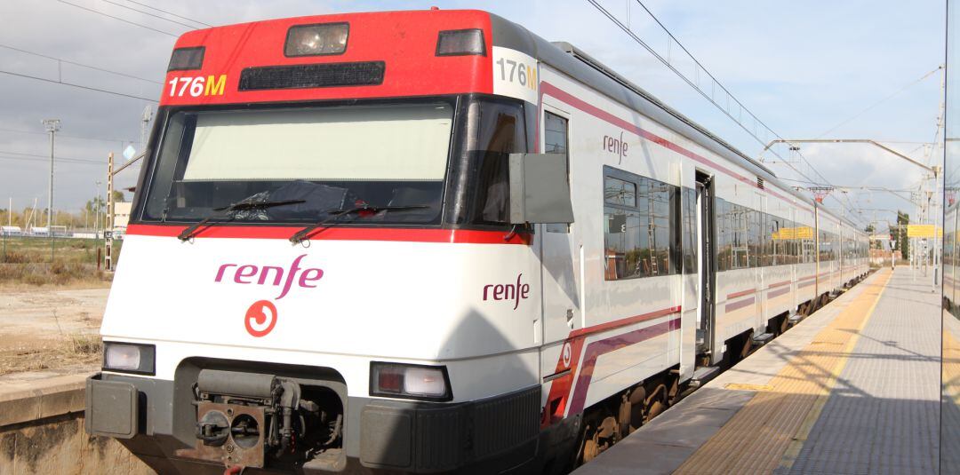 Imagen de los cercanías de la provincia de Castellón