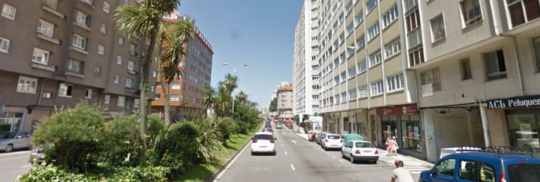 Tráfico en la Avenida de Arteixo, A Coruña