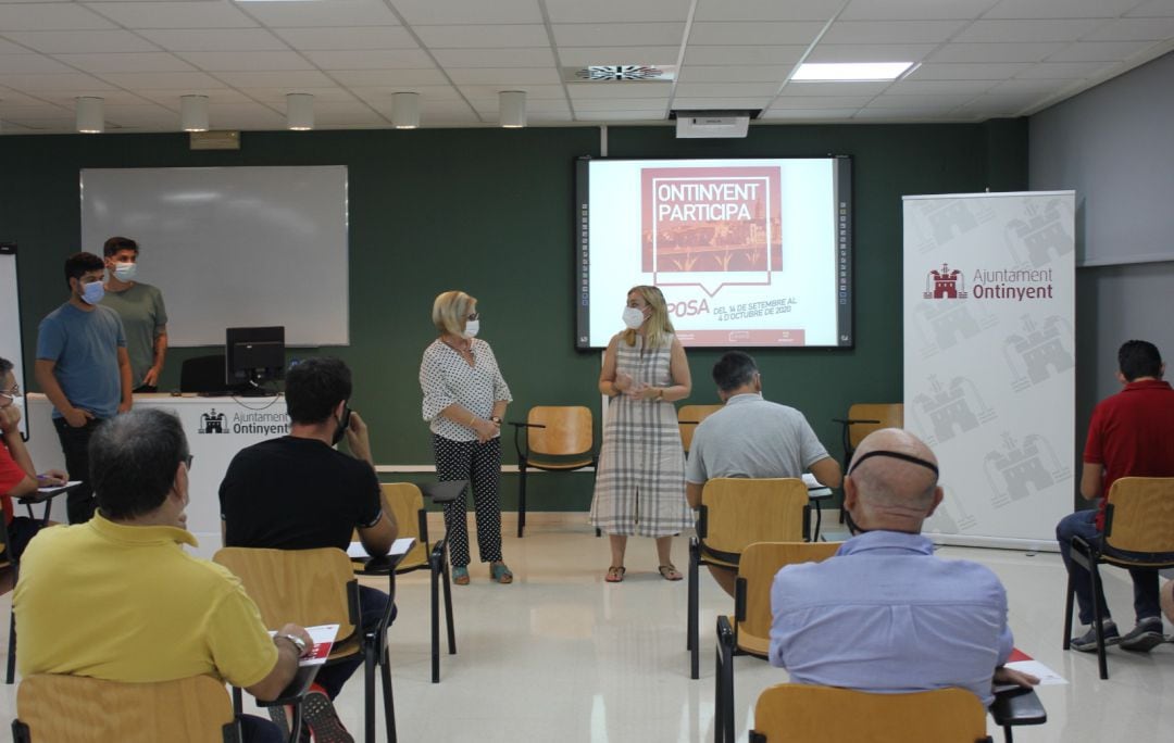 Foto del segon taller de l&#039;Ontinyent Participa