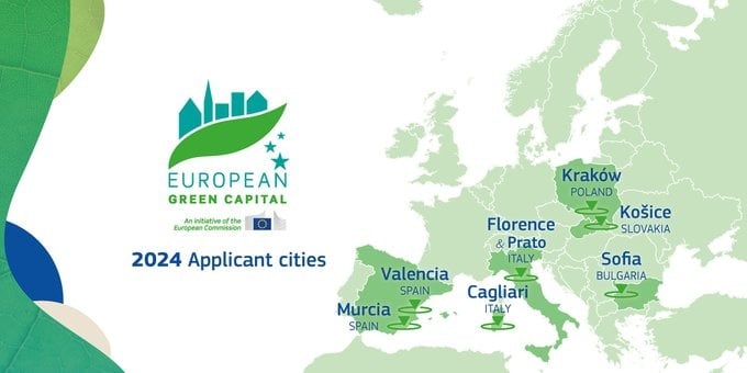 València, una de las ocho candidatas a capital verde europea 2024