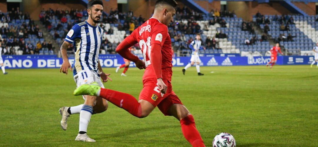 El CF Fuenlabrada cayó en el Nuevo Colombino